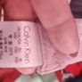 Calvin Klein underwired padded pink lace bra size UK34D EU75D Postage included Image 4