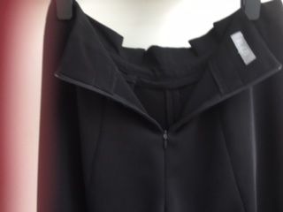 Black "PAPERBAG" TUZZI pants size 12/38 (30" leg)