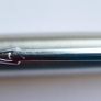 Vintage Parker brushed Chrome Ballpoint Pen Image 2