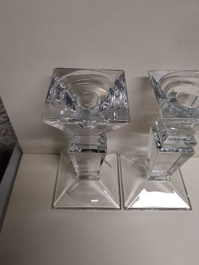Glass Candle Holders