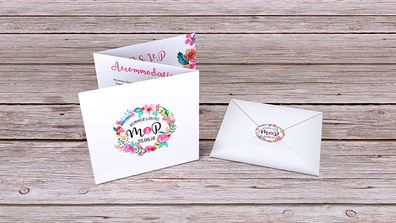 Summer Trifold Invite