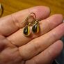 Vintage Earrings M&S Brand Gold Plated Image 4
