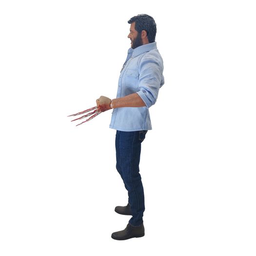 Burning Soul James Howlett Wolverine Logan 1/6 Scale Action Figure