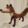 Fox Czech Handmade Wooden Marionette Image 2