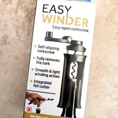 JML Easy Winder Wine Corkscrew Fully Removes The Cork No Pulling No Stuggle NEW