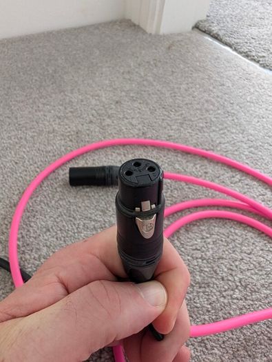 Rode 3m Cable and SSnake Thomann 1.5m XLR Cable