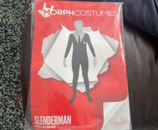 Slenderman Fancy Dress Costume - Size  Kids Large