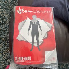 Slenderman Fancy Dress Costume - Size  Kids Large