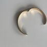 Brown Enamel S Steel Bangle Image 5