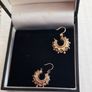 Real gold earrings stamped childs Creote Image 5