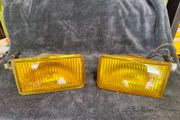 Yellow fog lights 02-33 Sierra Cosworth / Escort Cosworth, Ford Fiesta XR2 XR3 XR4 ,Sierra RS RS500 ,Focus Guide, Escort Rallye ,Scorpio 4x4 Turbo