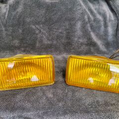 Yellow fog lights 02-33 Sierra Cosworth / Escort Cosworth, Ford Fiesta XR2 XR3 XR4 ,Sierra RS RS500 ,Focus Guide, Escort Rallye ,Scorpio 4x4 Turbo