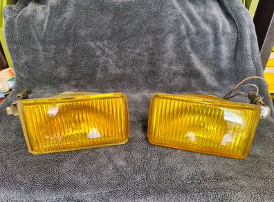 Yellow fog lights 02-33 Sierra Cosworth / Escort Cosworth, Ford Fiesta XR2 XR3 XR4 ,Sierra RS RS500 ,Focus Guide, Escort Rallye ,Scorpio 4x4 Turbo