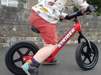 Strider 12 Sport Balance Bike Red