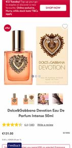 D&G Devotion Intense 50ml parfum for her