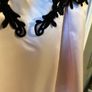 BNWT CAPSULE baby pink satin/black dress size 10 Image 6