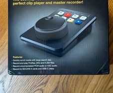 Blackmagic HyperDeck Shuttle HD. Desktop Recorder.  Clip Player. Boxed.  Like New