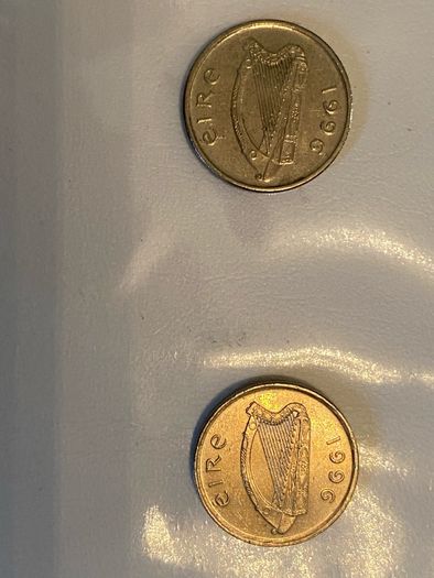 1992-1996 Irish 5 pence