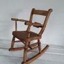 Vintage Kids rocking chair Image 5