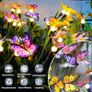Solar Garden Lights, Upgraded Swaying Butterfly Light,Outdoor Light, Decorative Lights Yard Patio Pathway Decoration, Larger Solar Panel & Better Sway Effect (4 Pack Image 2