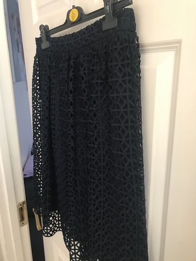navy skirt
