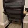 Walnut & Grey Armchair Image 6