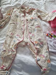 Baby girl sleep suit