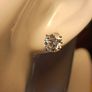 2ct + 2ct Moissanite Solitaire Stud Earrings Image 5