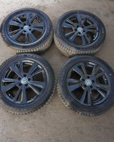 17" 5x112 Black , Like New VW, Caddy, Passat etc