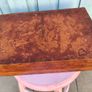 Large wood/leather box Image 4