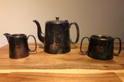 J.M.Co 2PT Silver Plated Tea Set