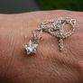 Vintage Sterling Silver Star of the North (chain length 16") Image 2
