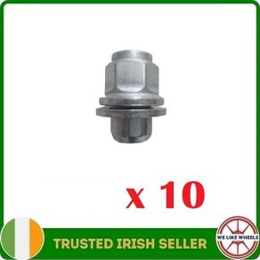 10 x New Alloy Wheel Nuts - Toyota, Lexus, Mitsubishi (A10) Delivery