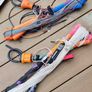 Complete Kitesurfing Setup 4 Kites Board, Bars, Harness & Pump Image 5