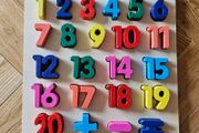 Wooden Number Puzzle