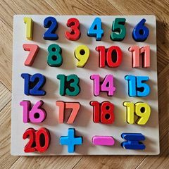 Wooden Number Puzzle