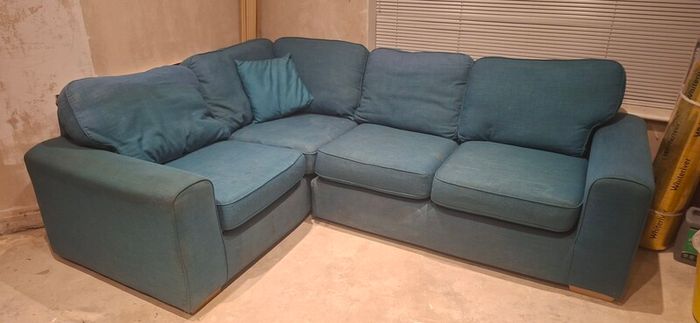 L shaped sofa and 3 seater sofa