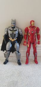 Batman & Iron man- great condition