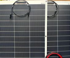 260W 12/24V Flexi Solar Panel Kit for Camper Boat Shed Brand New