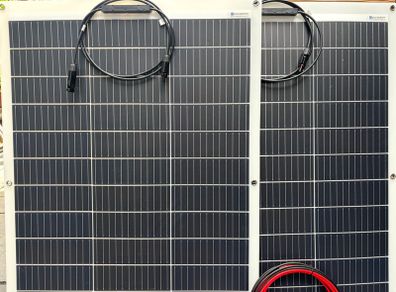 260W 12/24V Flexi Solar Panel Kit for Camper Boat Shed Brand New