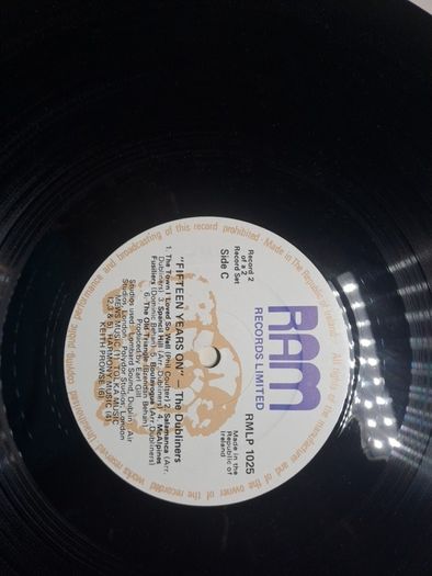 Vinyl.The Dubliners 15 years on.