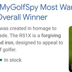 Orka RS1X Forged Irons for sale 5-P.W