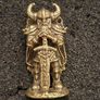 Miniature brass viking figures ( 2 ) Image 2