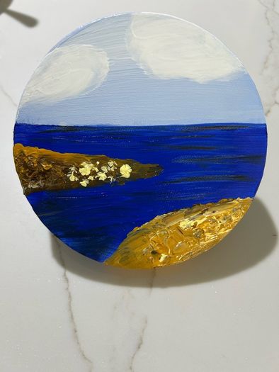 Seascape painting