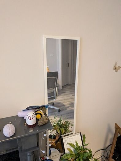 White Full-Length Mirror