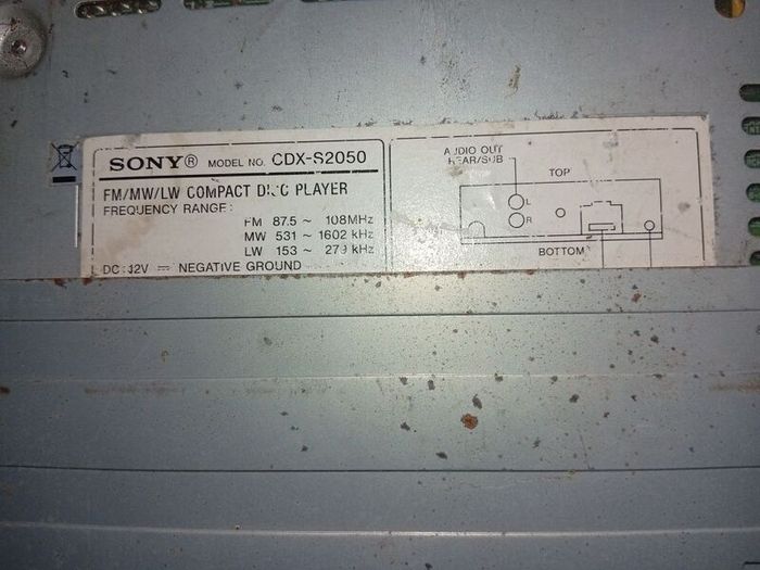 Sony Xplod Car Stereo