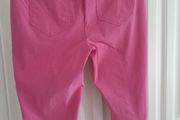 Hot Pink Cropped Trousers New