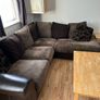 L-Shaped sofa and chair Image 2