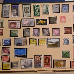 47 Irish stamps from the 1920's