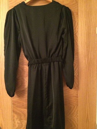 Black Satin Dress